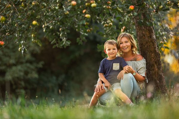 Moderne Familienportraits in Asten bei Linz