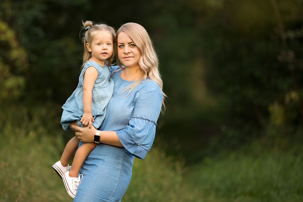 Moderne Familienportraits in Asten bei Linz