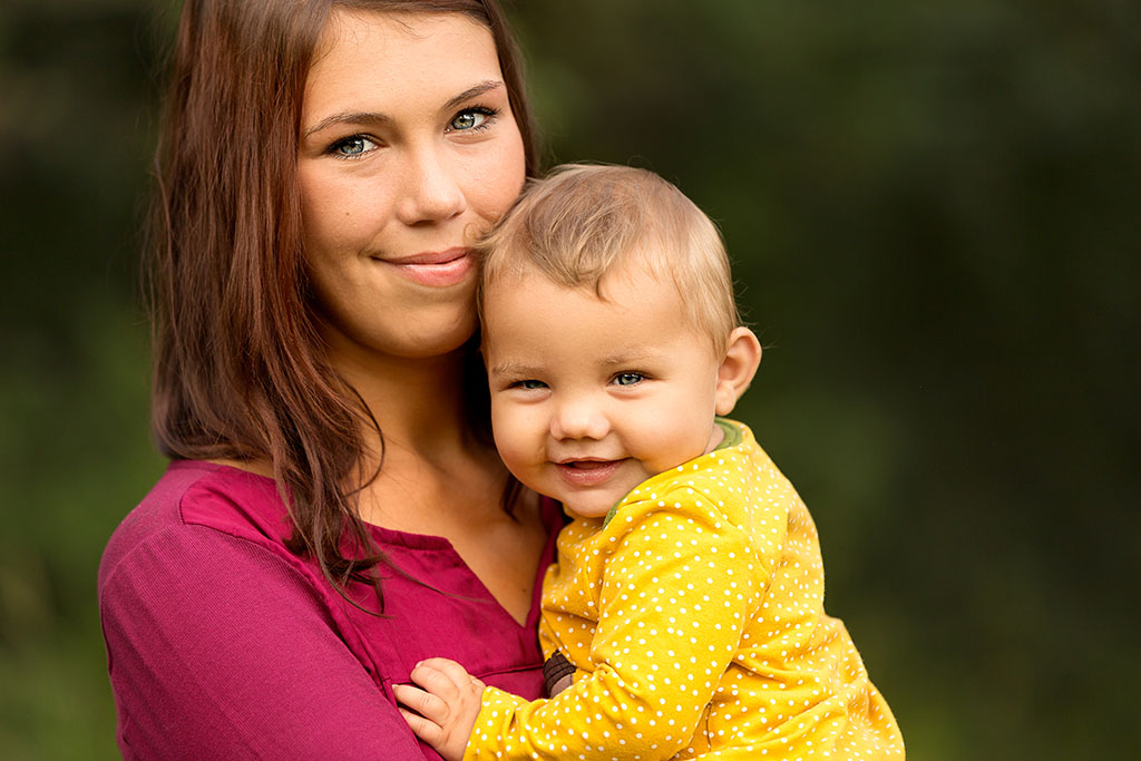 Moderne Familienportraits in Asten bei Linz