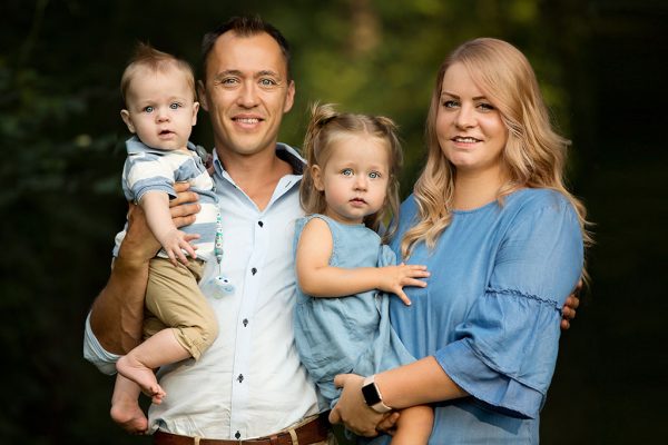 Moderne Familienportraits in Asten bei Linz