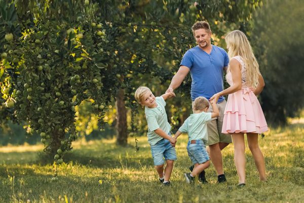 Moderne Familienportraits in Asten bei Linz