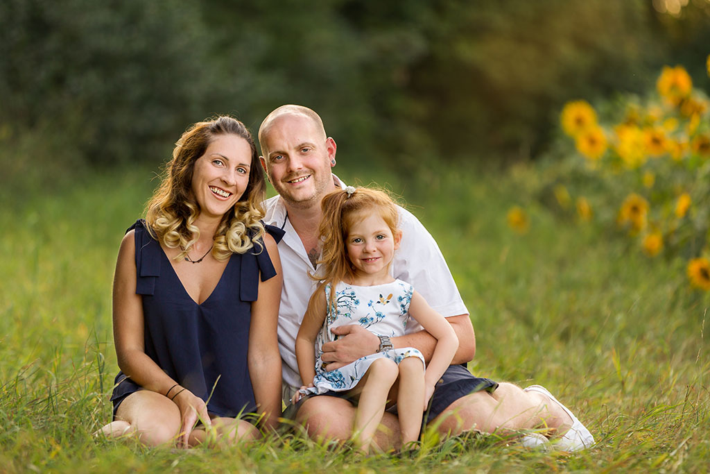 Moderne Familienportraits in Asten bei Linz