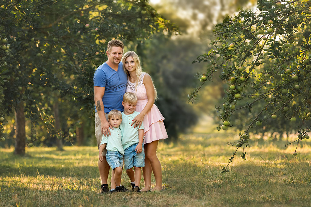 Moderne Familienportraits in Asten bei Linz