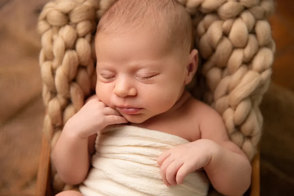 Baby schläft, natürliche Bildsprache