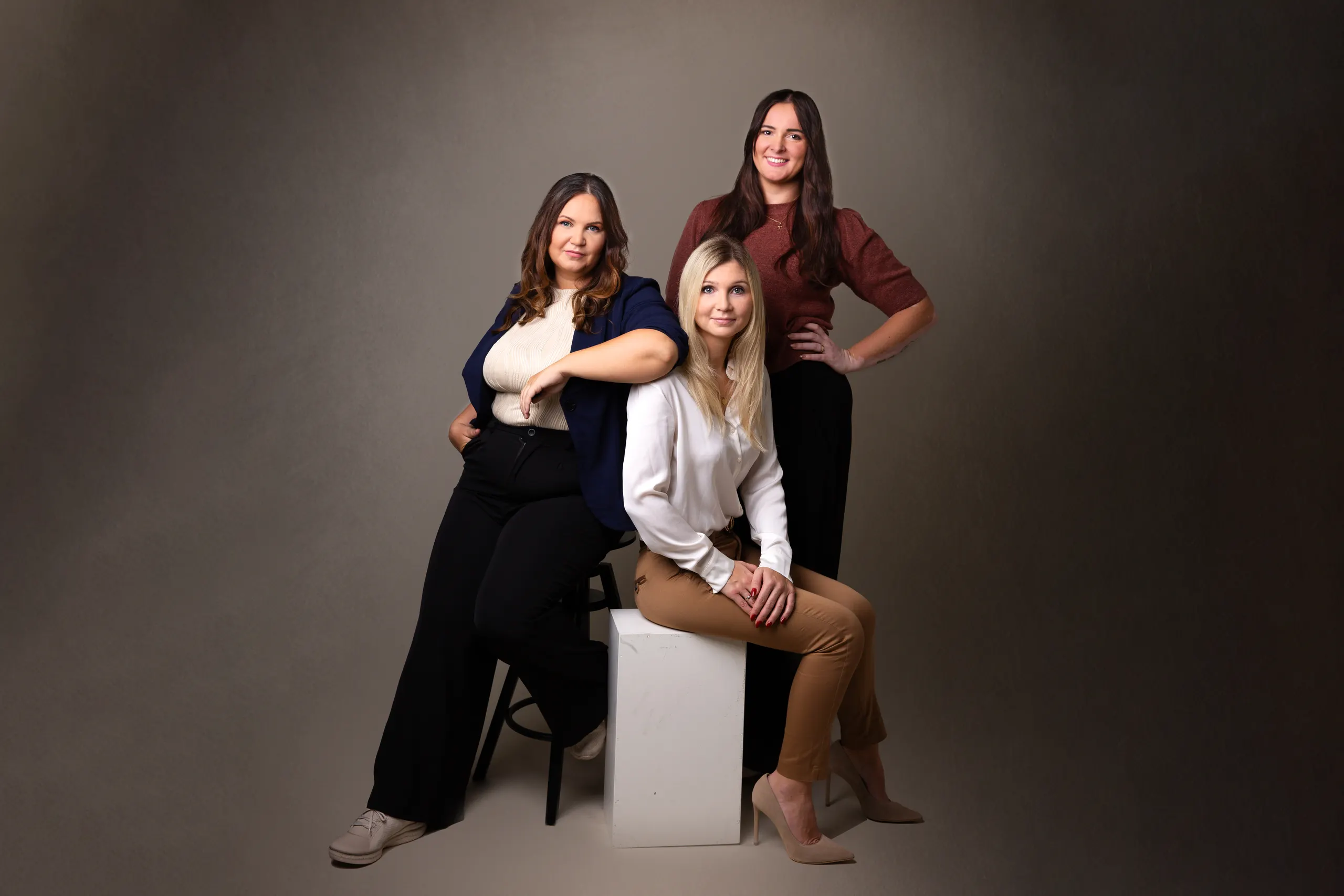 Das Team von Pixberry Studio: Lisa Schmalzer, Nina und Martina